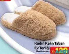 JUNO KADIN KALIN TABAN EV TERLİĞİ fiyat ve kampanya bilgisi